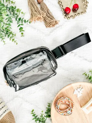 IN STOCK Clear Bag - Black | Women's Crossbody Bag