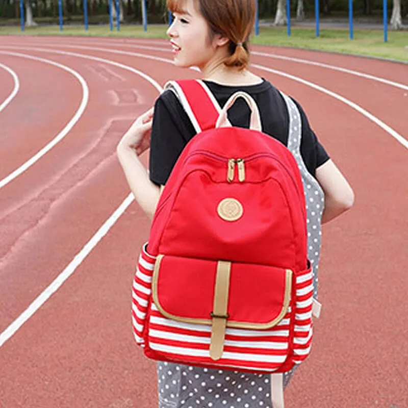 2020 new style simple cute large-capacity student backpack