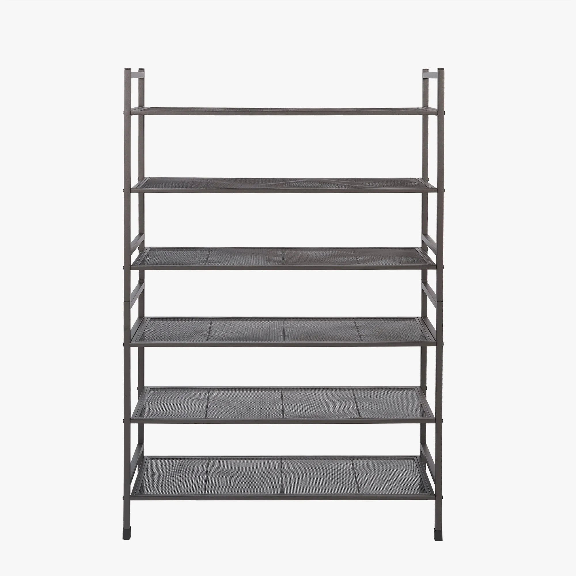 3-Tier Stackable Metal Shoe Rack