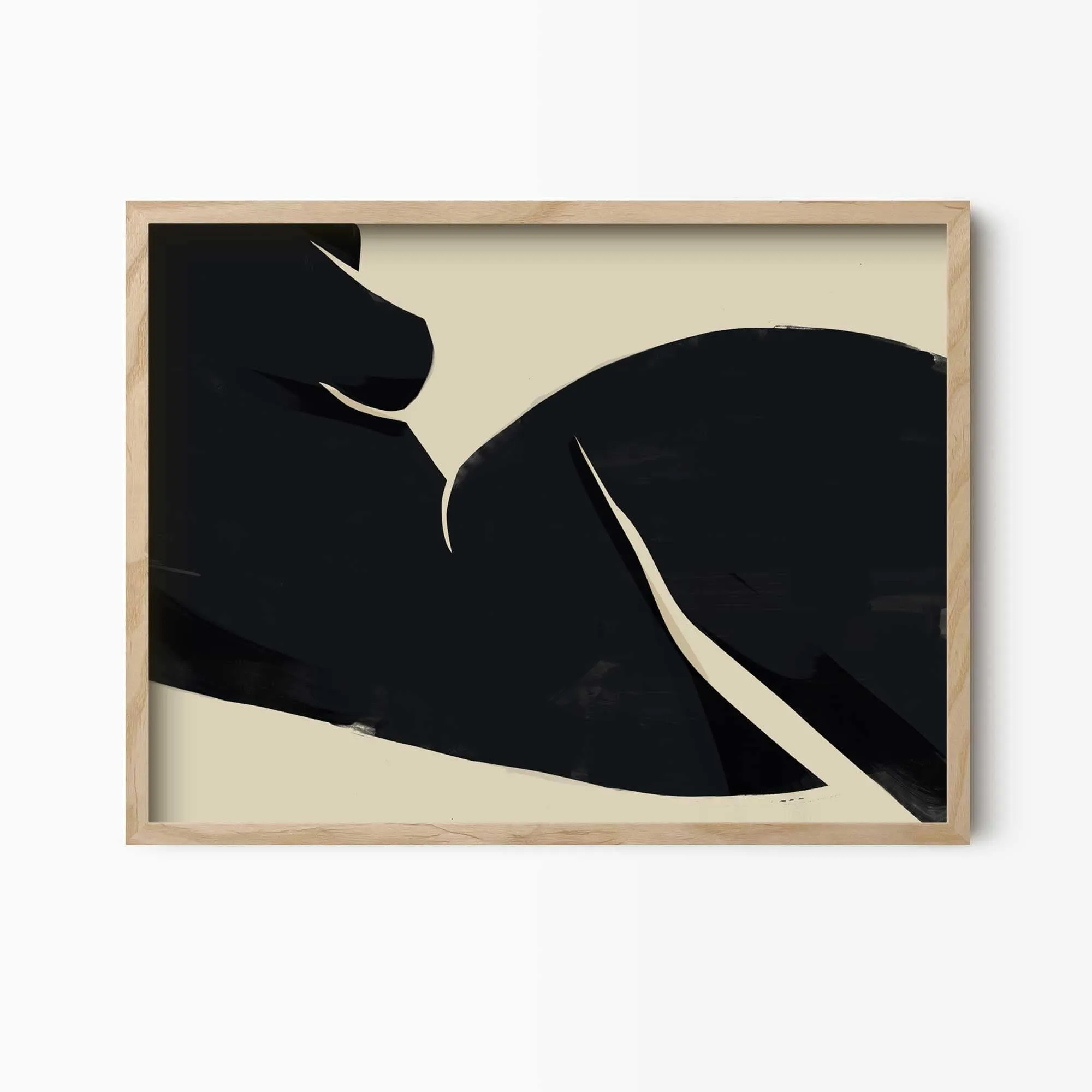 Abstract Figure Art Print