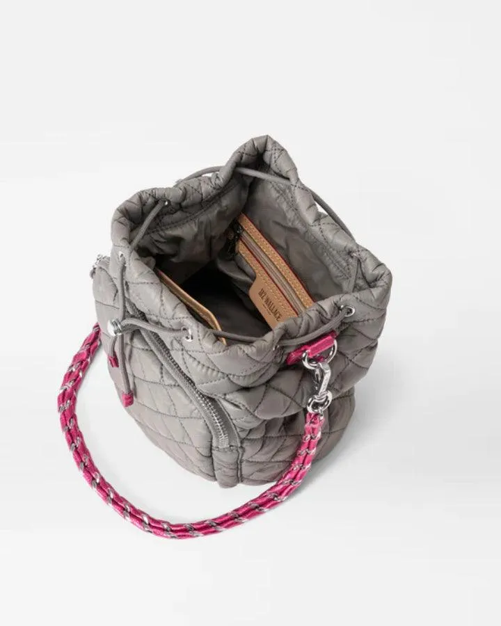 Ash Crosby Drawstring Bucket Bag