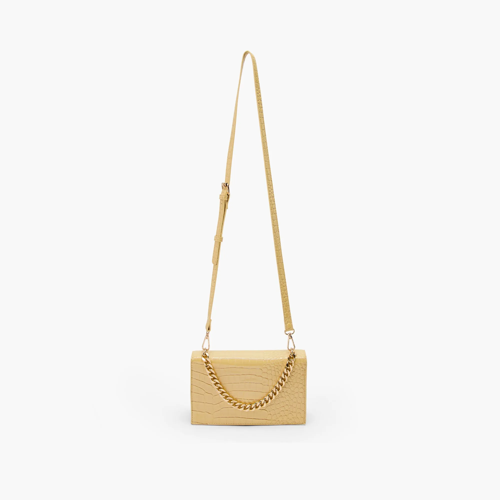 Athena Embossed Crossbody Bag