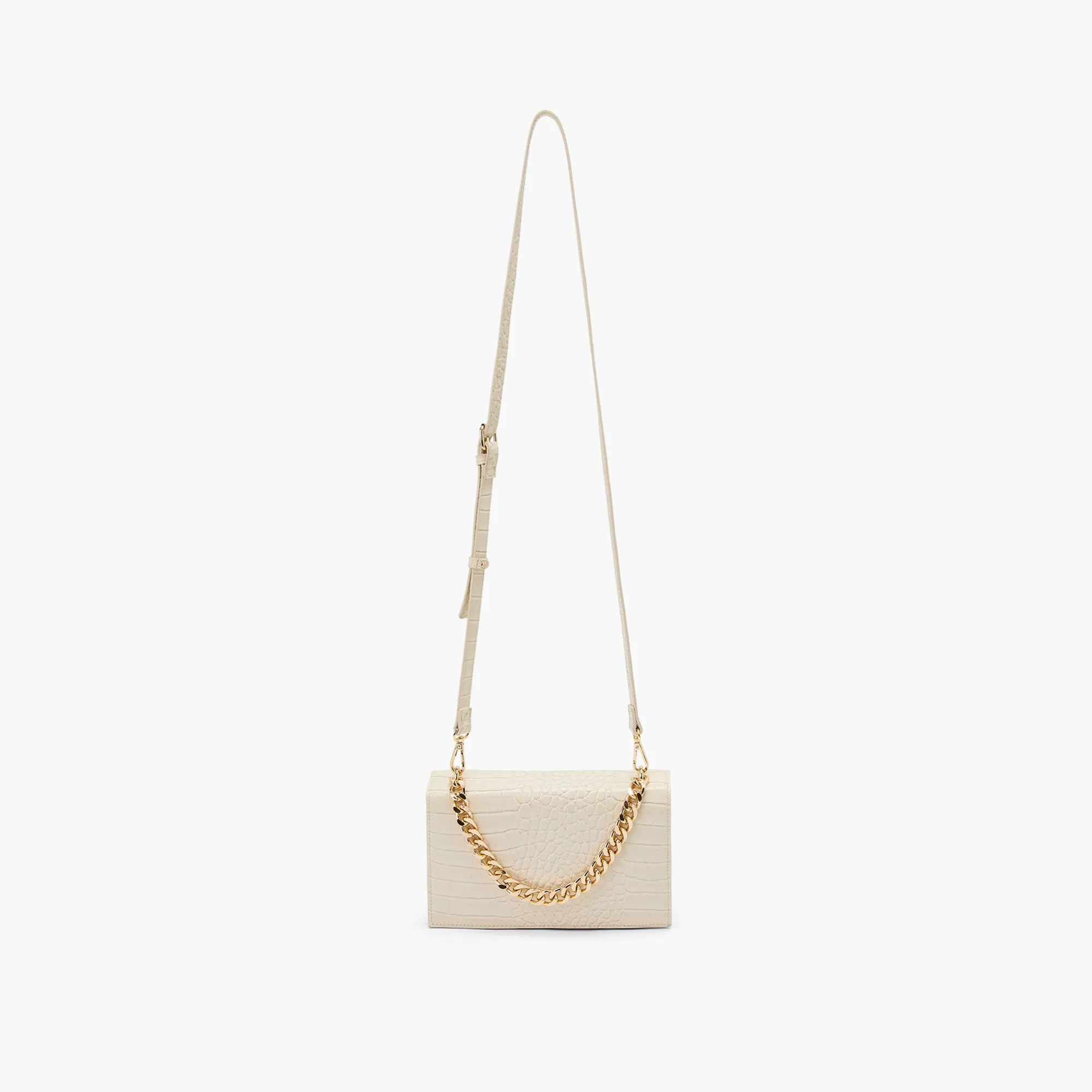 Athena Embossed Crossbody Bag