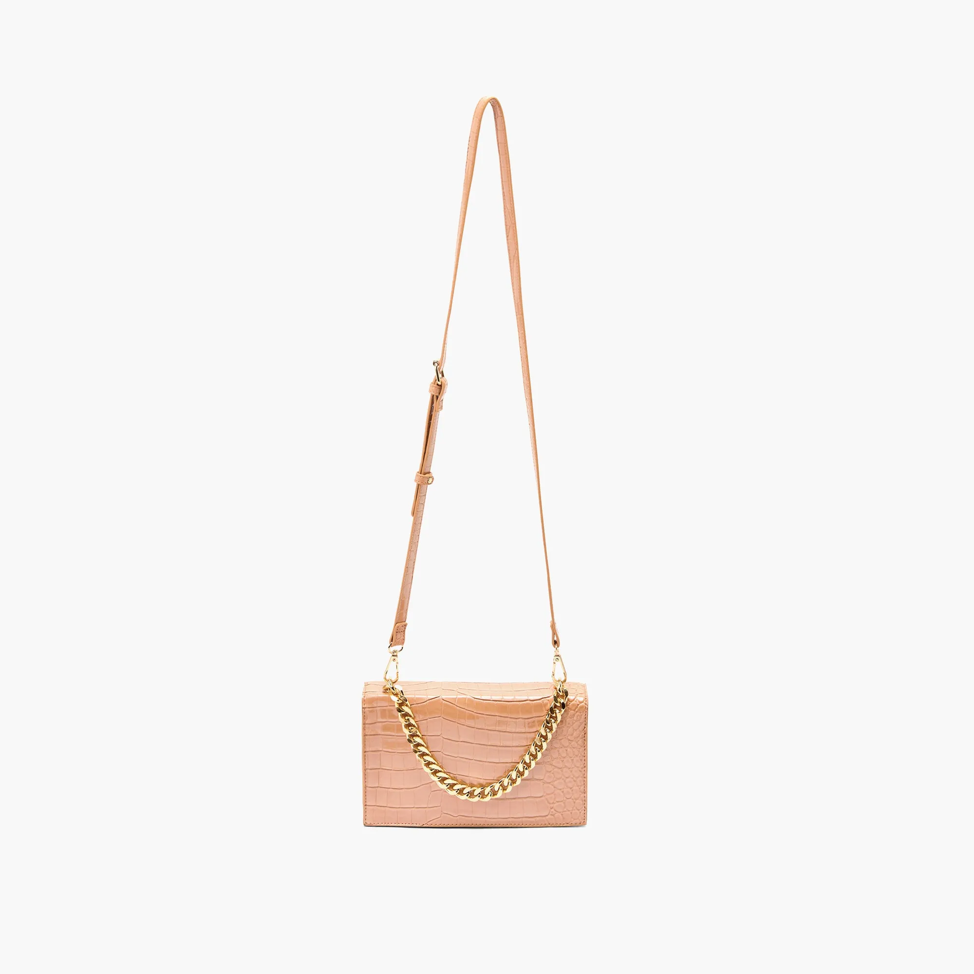 Athena Embossed Crossbody Bag