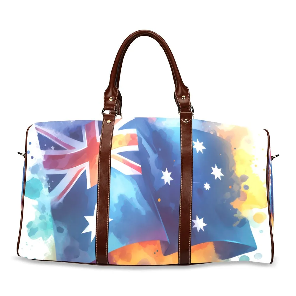 Australian Flag awd1337 Waterproof Travel Bag/Small (Model 1639)