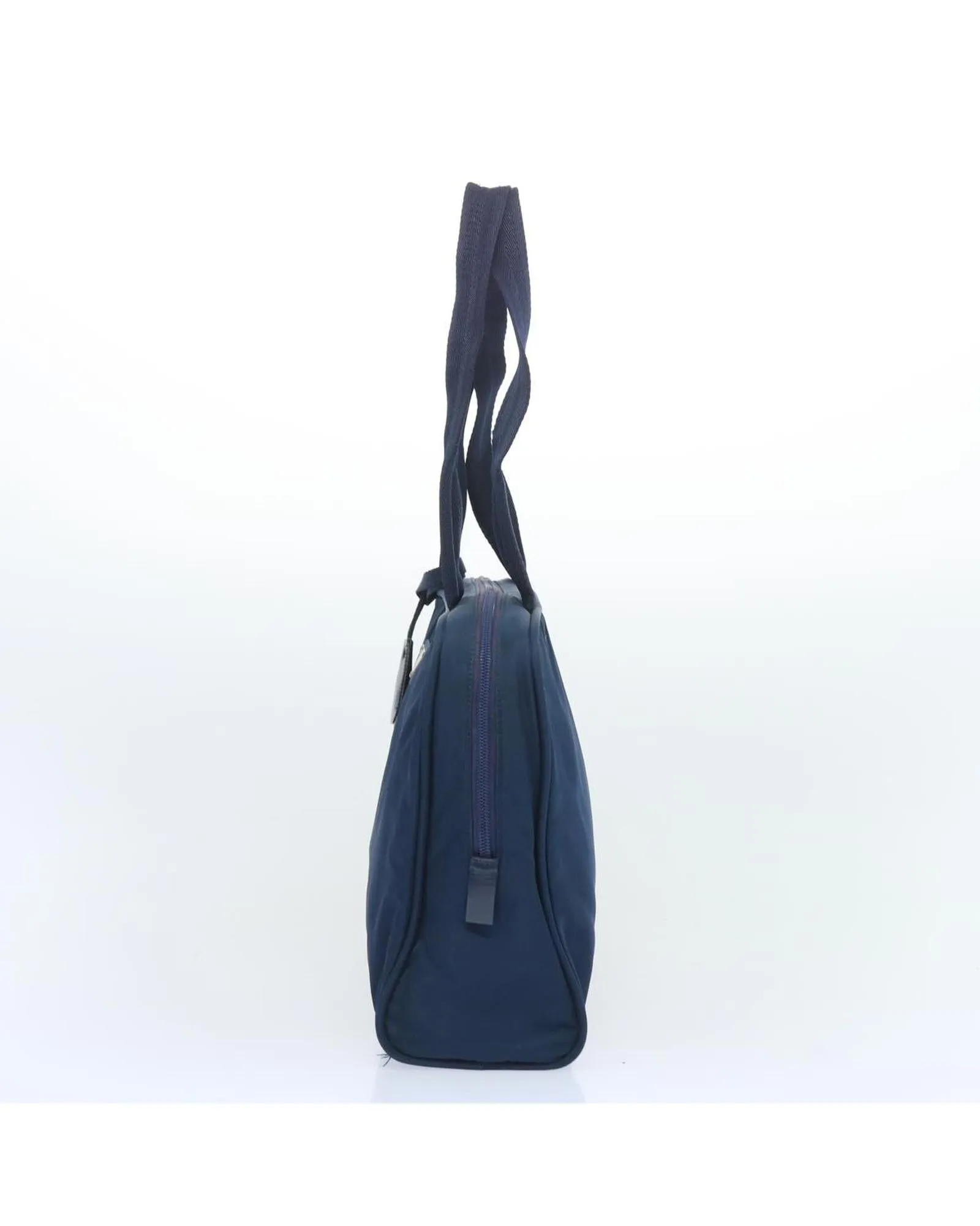 Authentic Navy Nylon Handbag by Prada