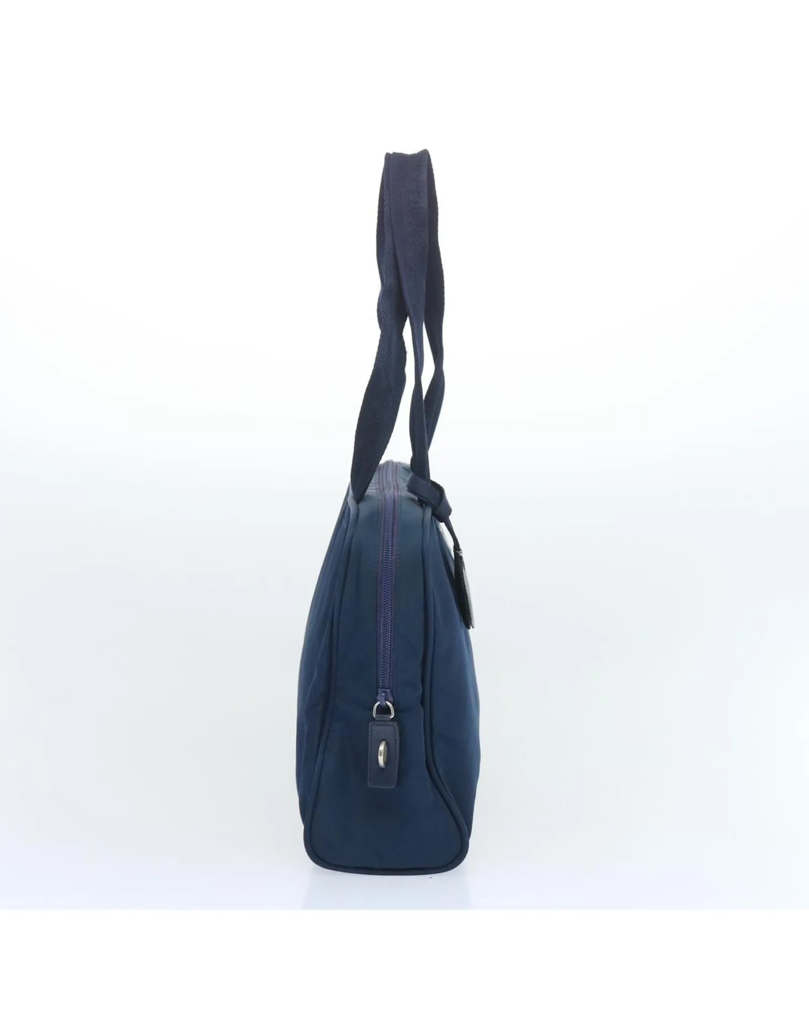 Authentic Navy Nylon Handbag by Prada