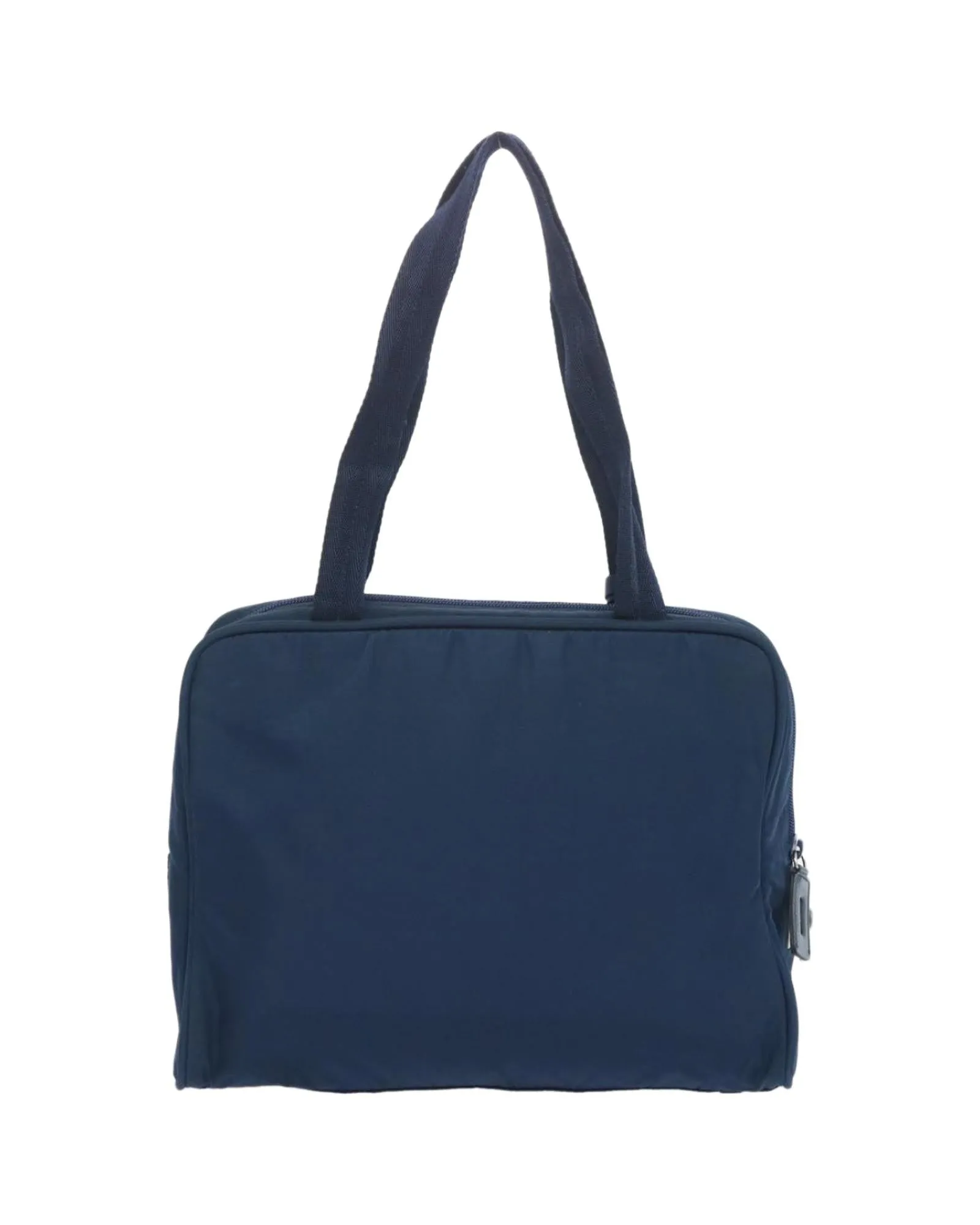 Authentic Navy Nylon Handbag by Prada