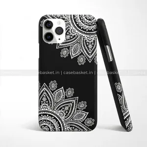 Black ice mandala phone Cover