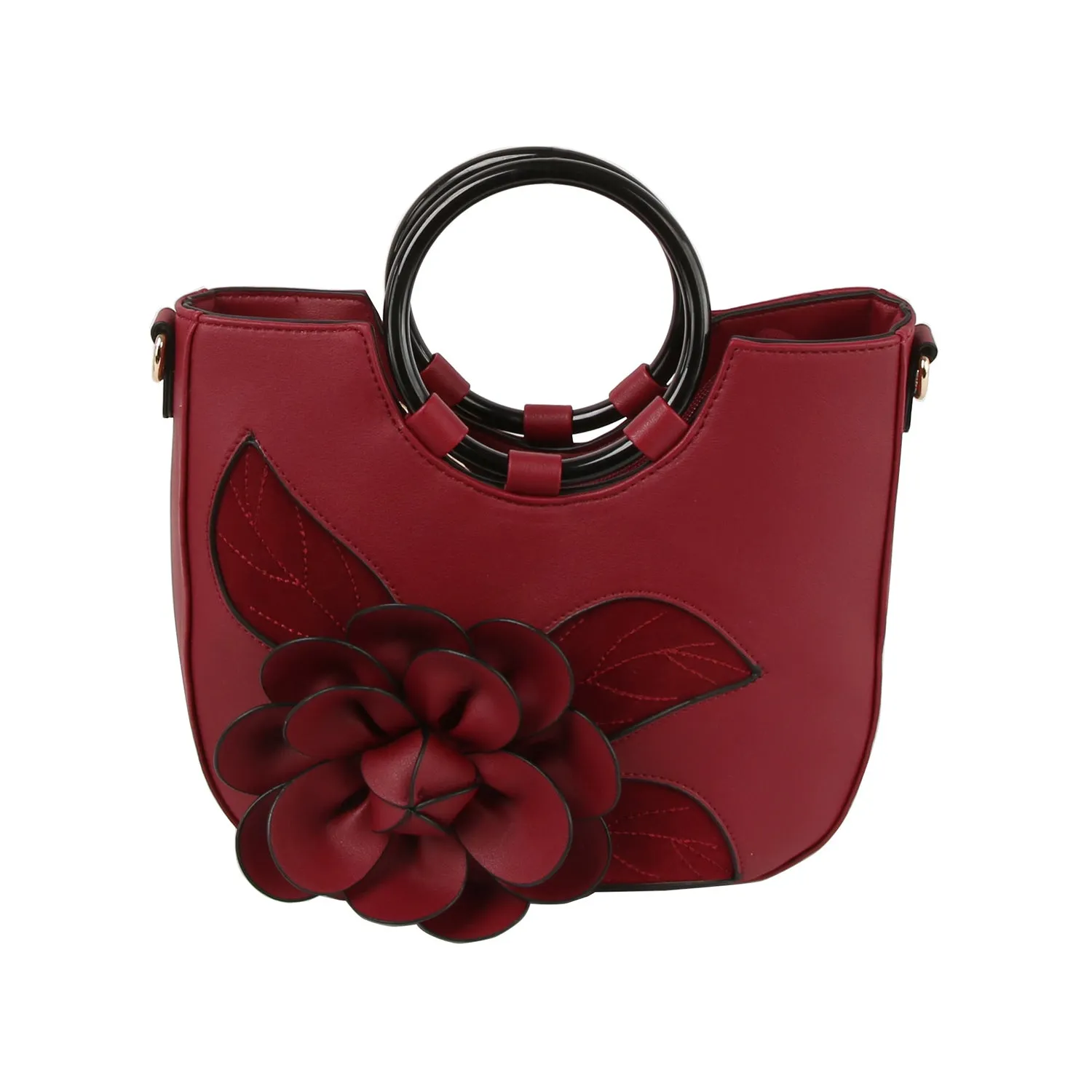 Blossom Accent Handbag