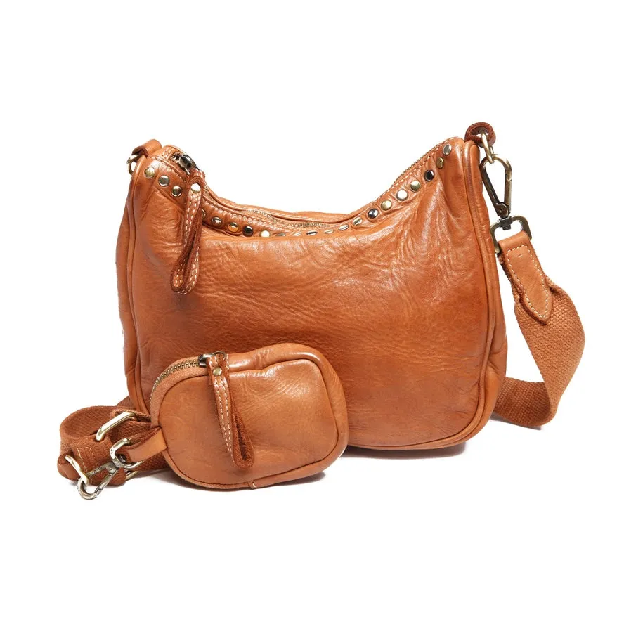 Bolsa Nova Italian Leather Hobo Bag