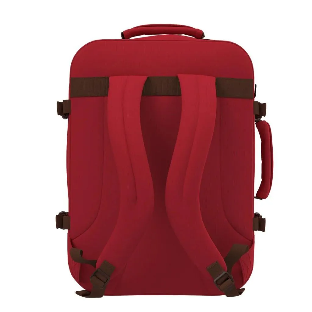 CabinZero Classic 44L Lightweight Carry On Backpack - London Red