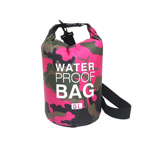 Camouflage Waterproof Dry Bag - various sizes & colors