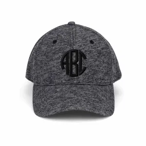 Customized Monogram Heather Cap