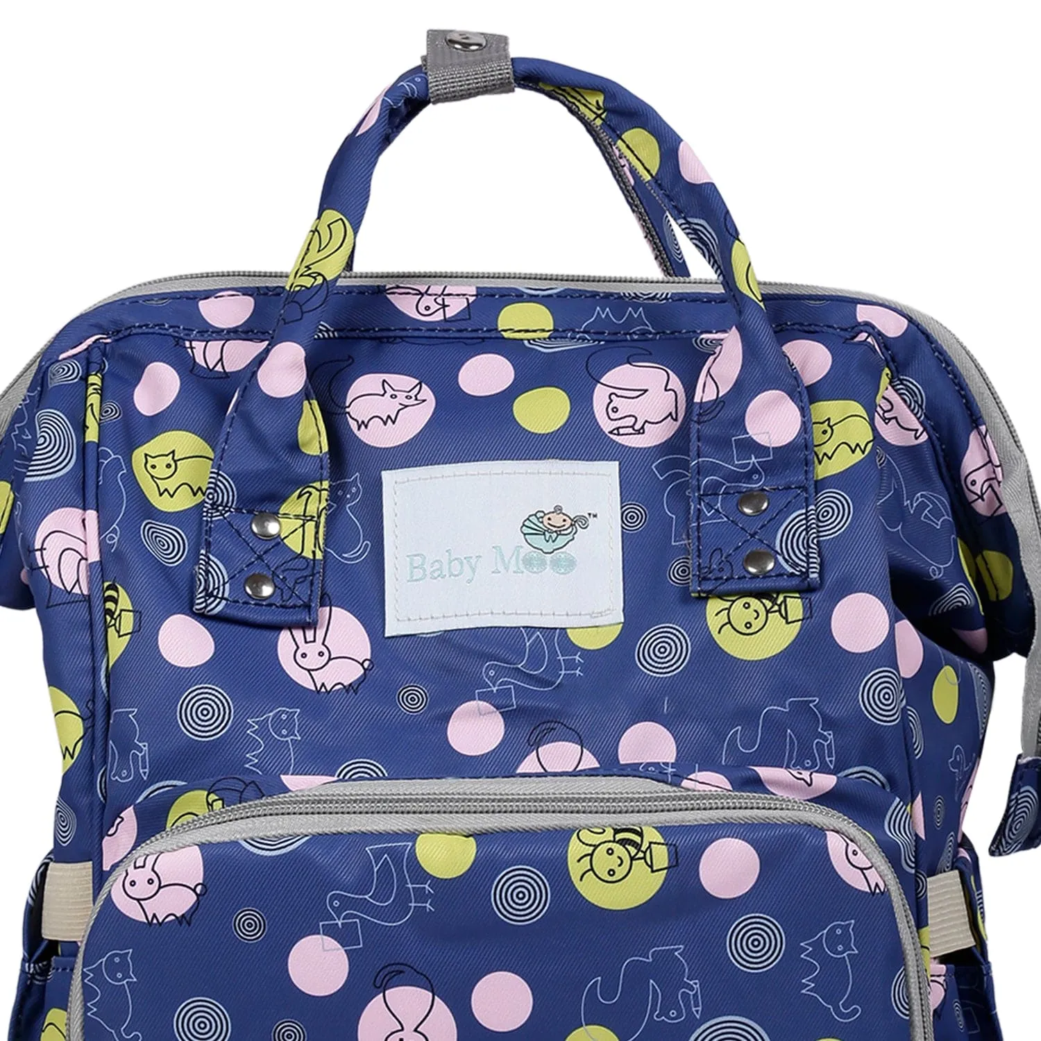 Diaper Bag 
Maternity Backpack Animal Printed
 Blue