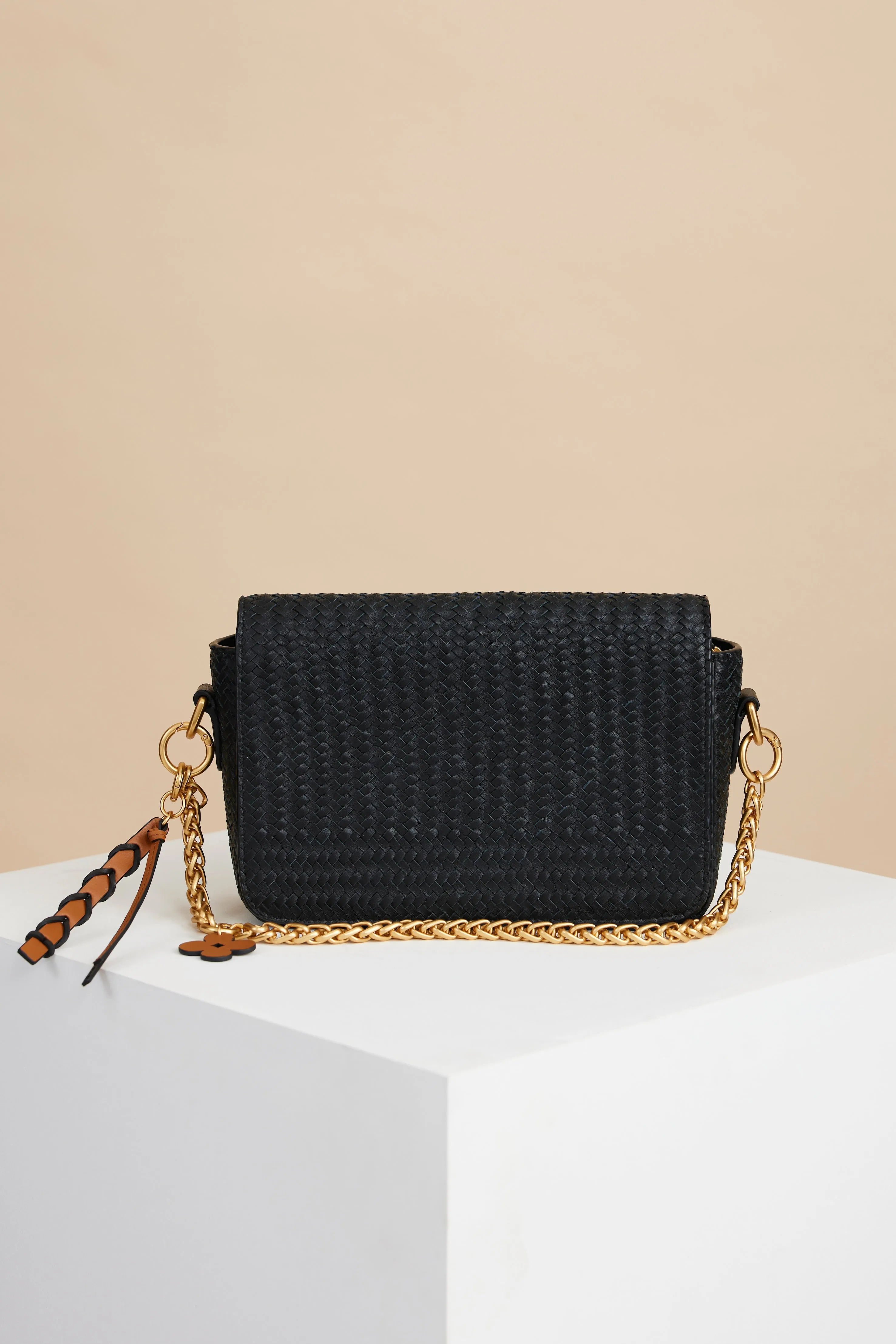 Elsa Woven Crossbody Bag