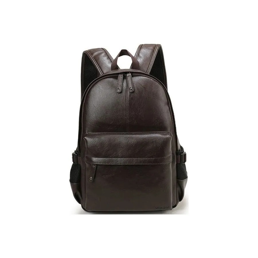 ExoticLux Waterproof Leather Travel Backpack