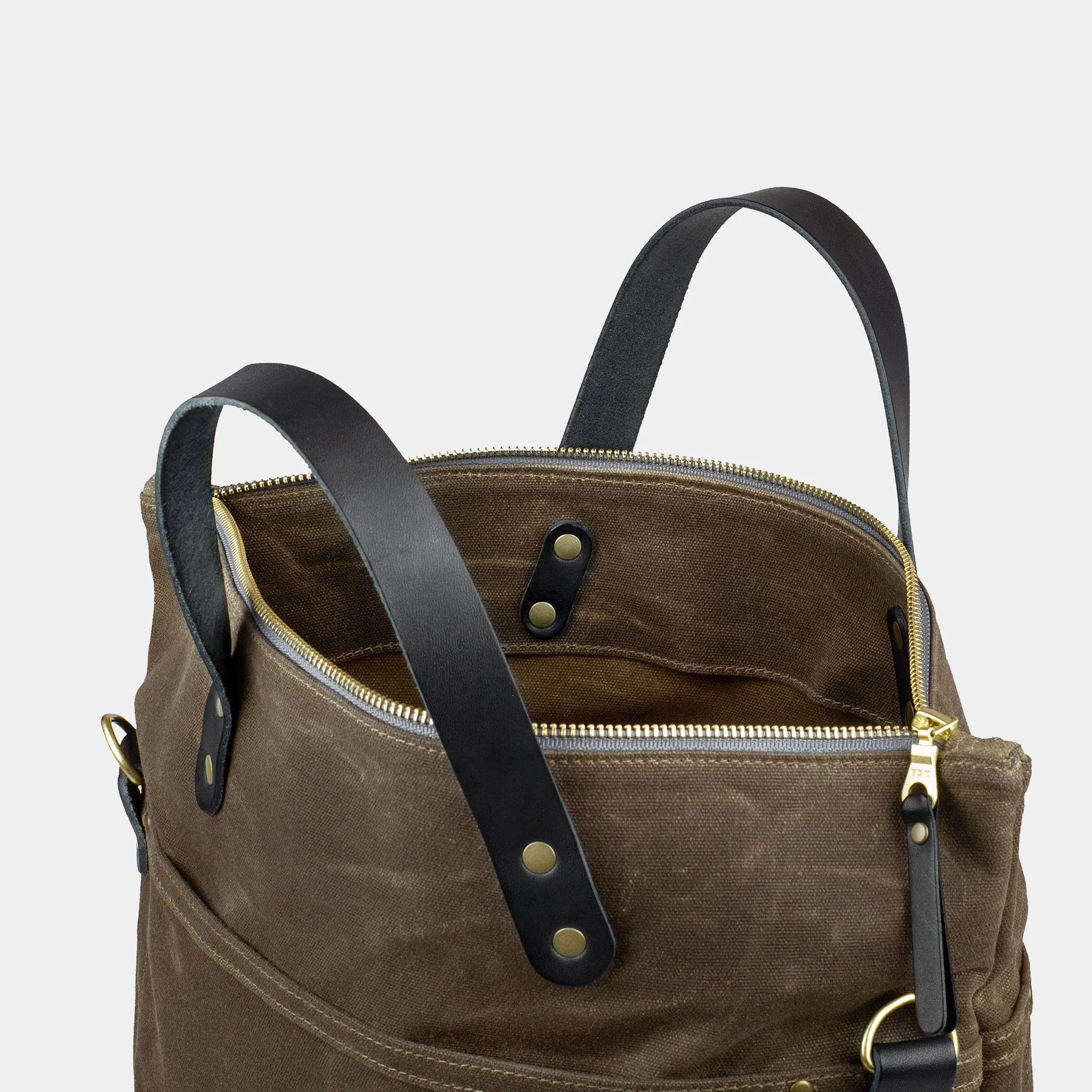 Felix Waxed Canvas Bag