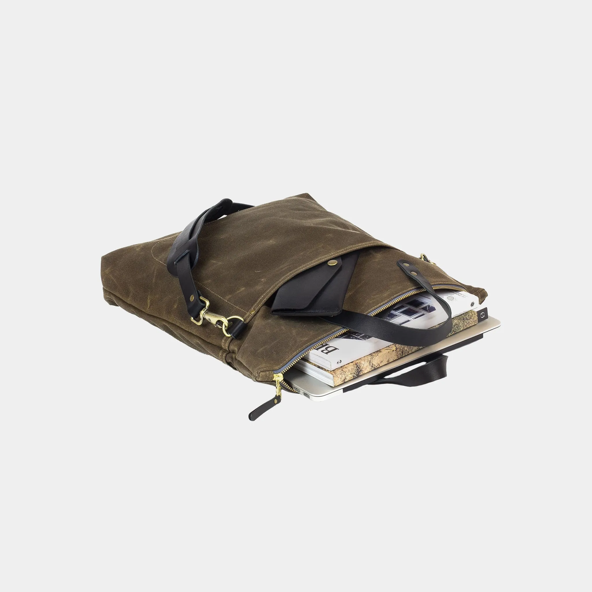 Felix Waxed Canvas Bag