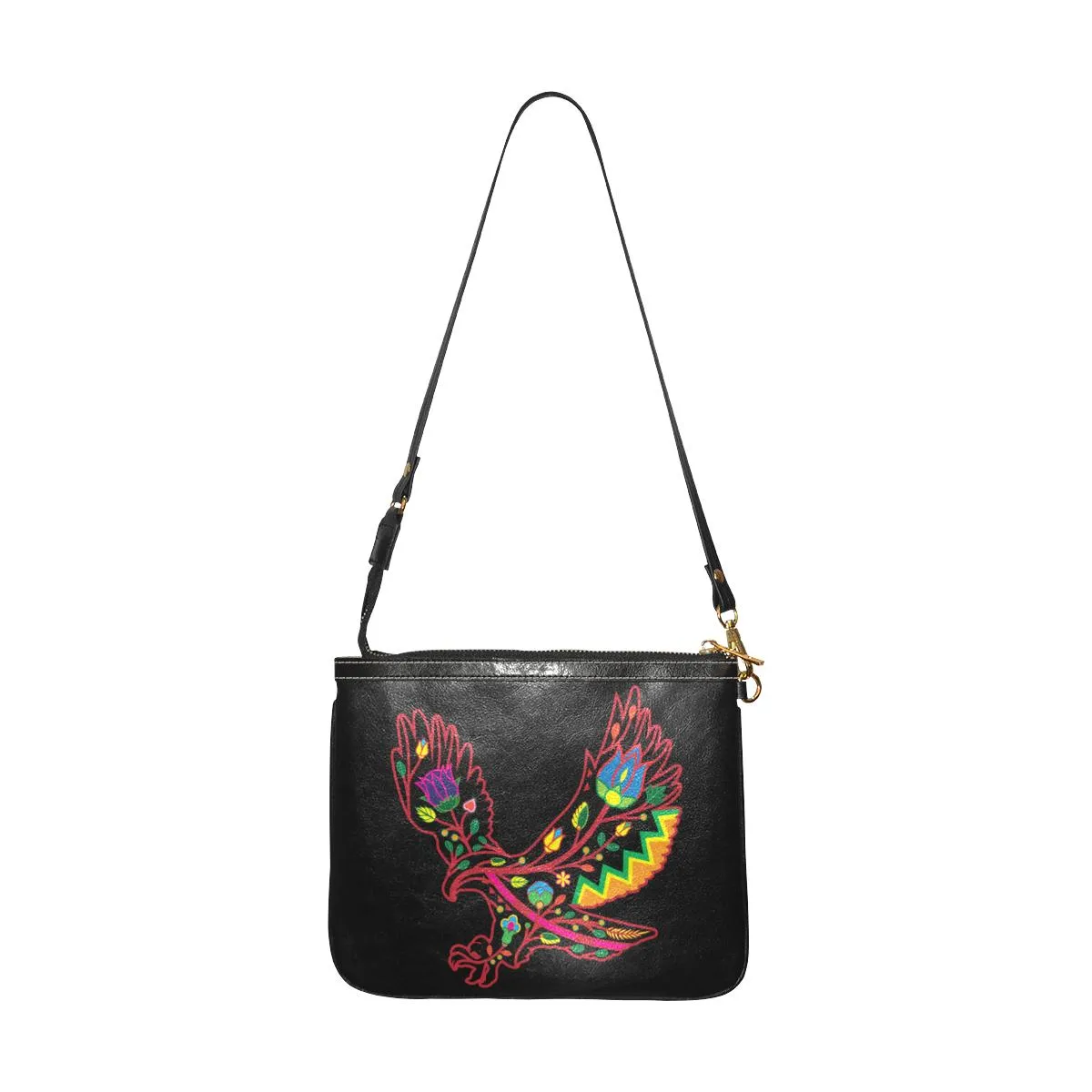 Floral Eagle Small Shoulder Bag