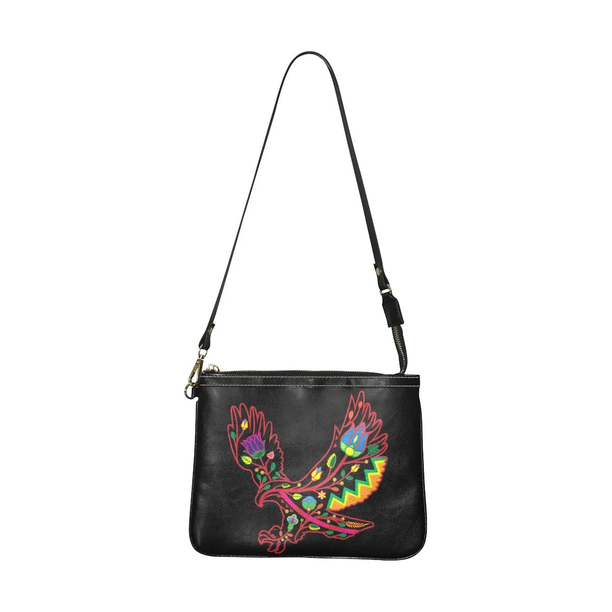 Floral Eagle Small Shoulder Bag