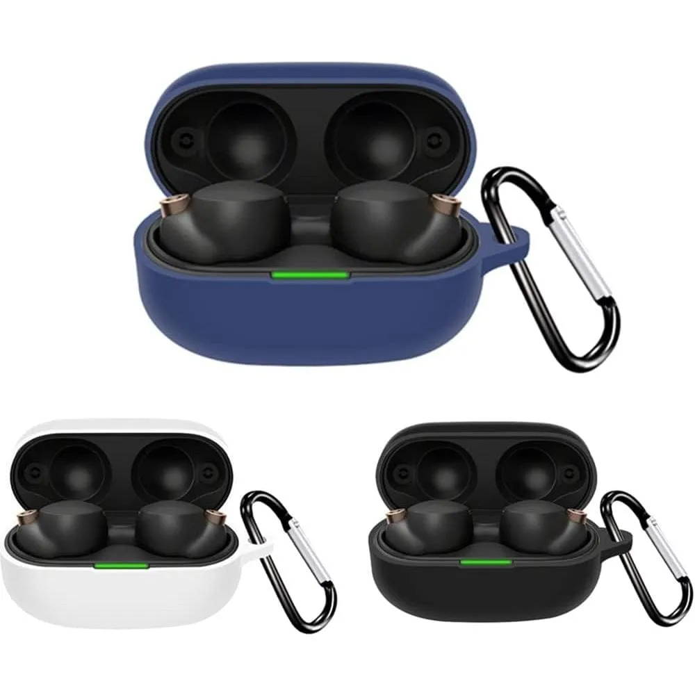 Free Silicone Protective Case for Sony WF-1000XM5 True Wireless Earbuds