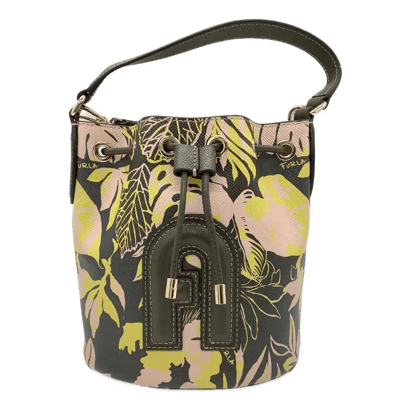 Furla Clio Mini Drawstring Bag - Toni Yellow Muschio