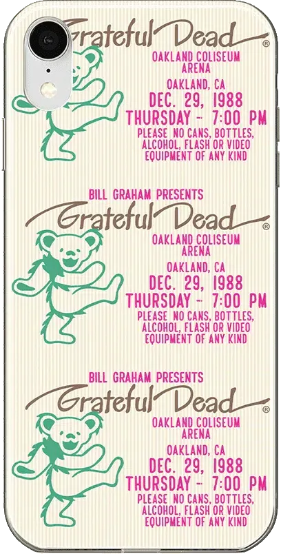 Grateful Dead | Miracle Ticket | Grateful Dead Vintage Case