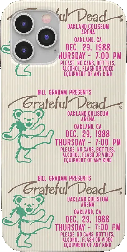 Grateful Dead | Miracle Ticket | Grateful Dead Vintage Case