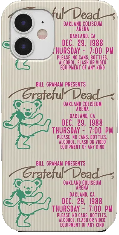 Grateful Dead | Miracle Ticket | Grateful Dead Vintage Case