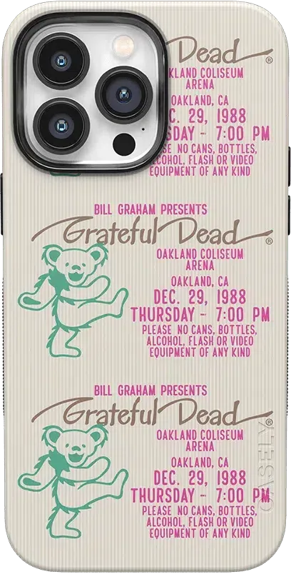 Grateful Dead | Miracle Ticket | Grateful Dead Vintage Case