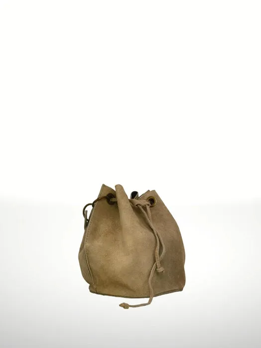 Italian Leather Bucket Bag