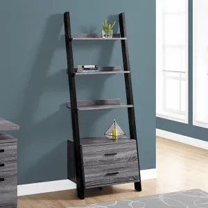 Ladder Bookcase With Two Drawers