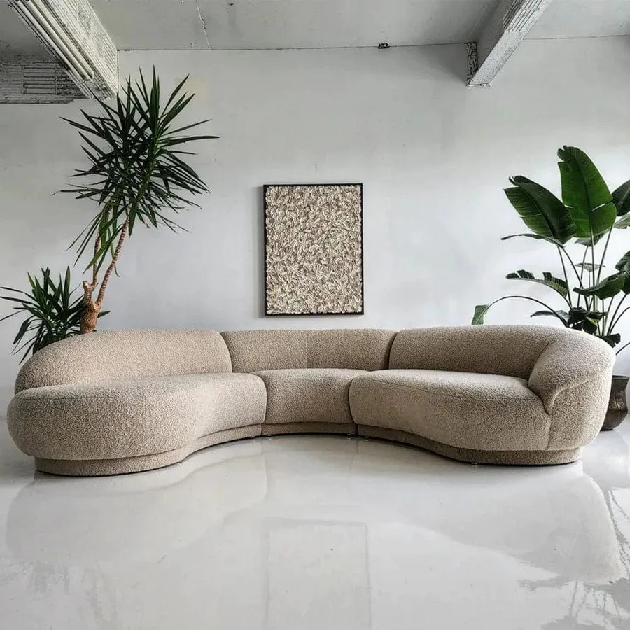 Larisey Sectional Curve Sofa