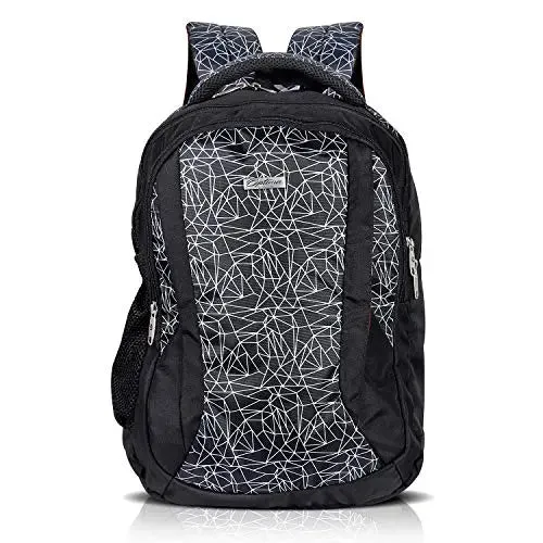 Lightweight Bohemian Classic Water Resistant Casual Backpack for School/Daypack for Travel with Bottle Side Pockets