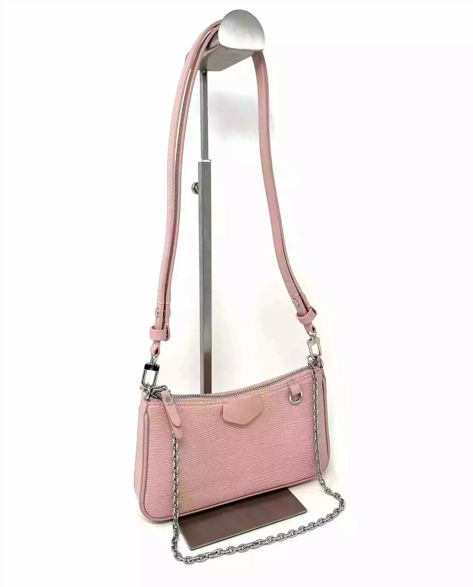 Louis Vuitton Easy Pouch Rose Ballerine Epi Leather Bag