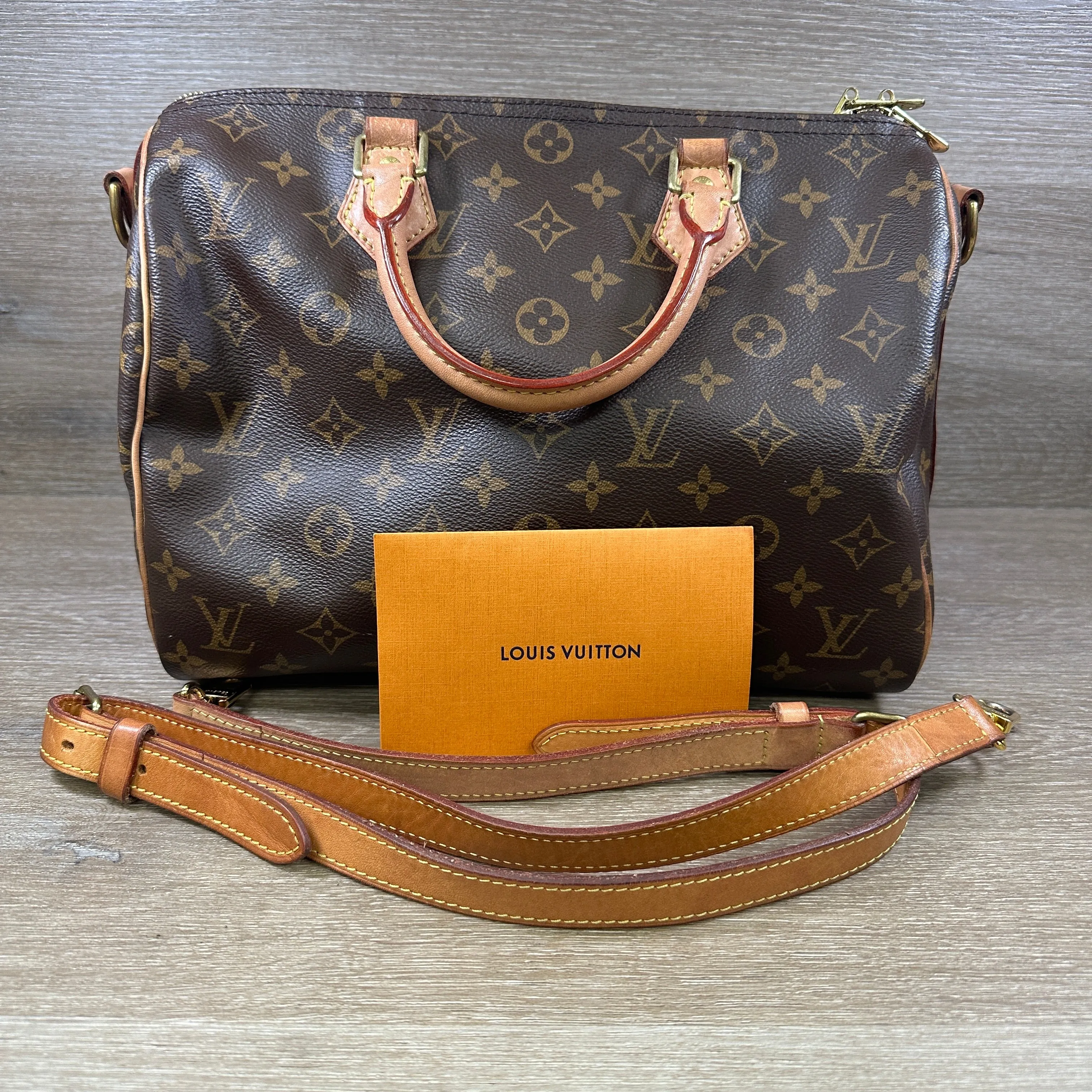 Louis Vuitton Speedy 30 Bandolier - Monogram