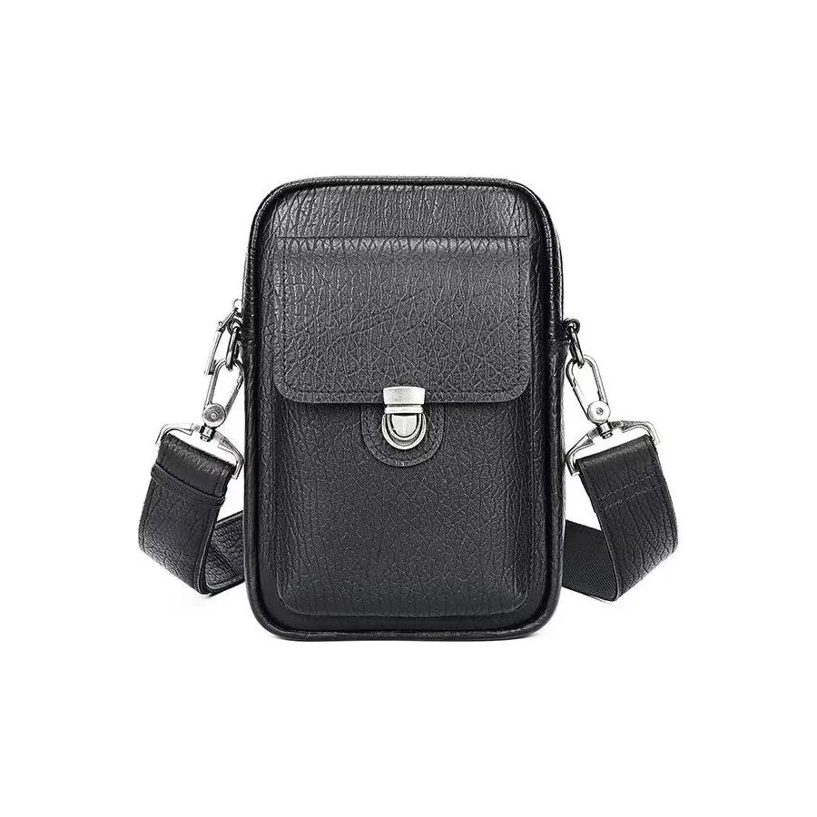 Luxury Genuine Leather Flap Vintage Crossbody Bag