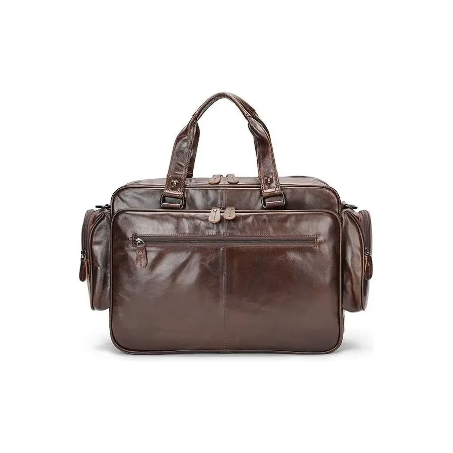 Luxury Leather Laptop Handbag