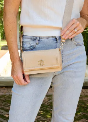 Maverick Crossbody with pocket-Tan