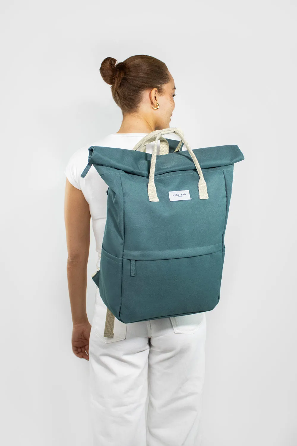 Moss Green | “Hackney” Backpack | Large