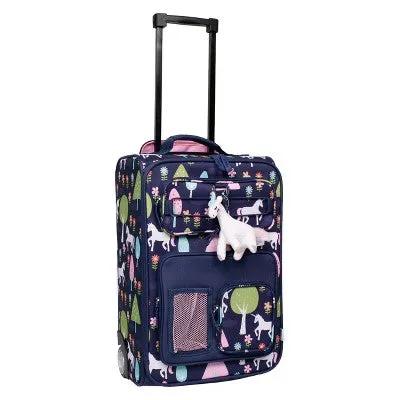 New - Crckt Kids' Softside Carry On Suitcase - Unicorn