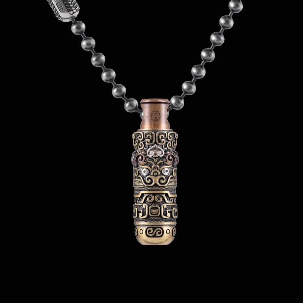 Oriental Patterned Box Opener Pendant