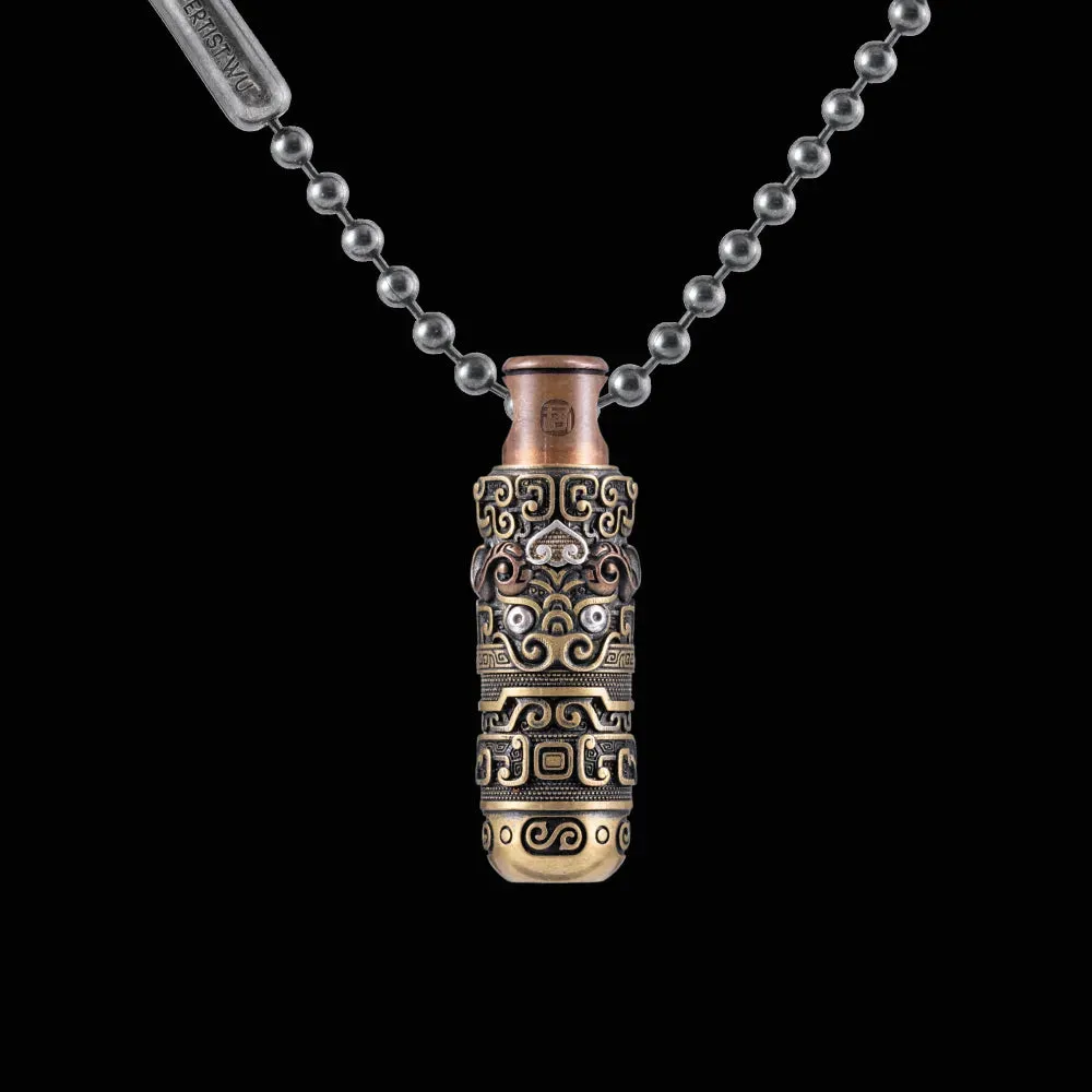 Oriental Patterned Box Opener Pendant