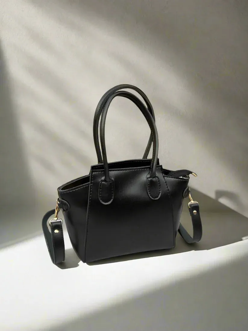 Petite Satchel Purse “Black