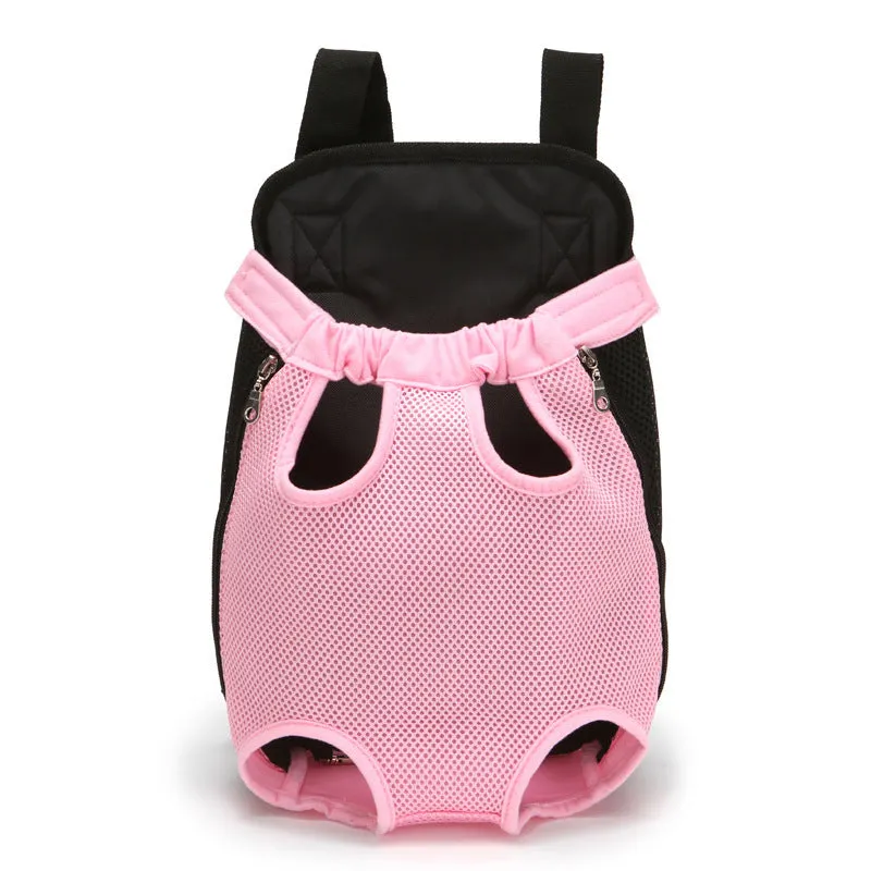 Portable Outdoor Pet Backpack for Dogs and Cats  Breathable and Convenient