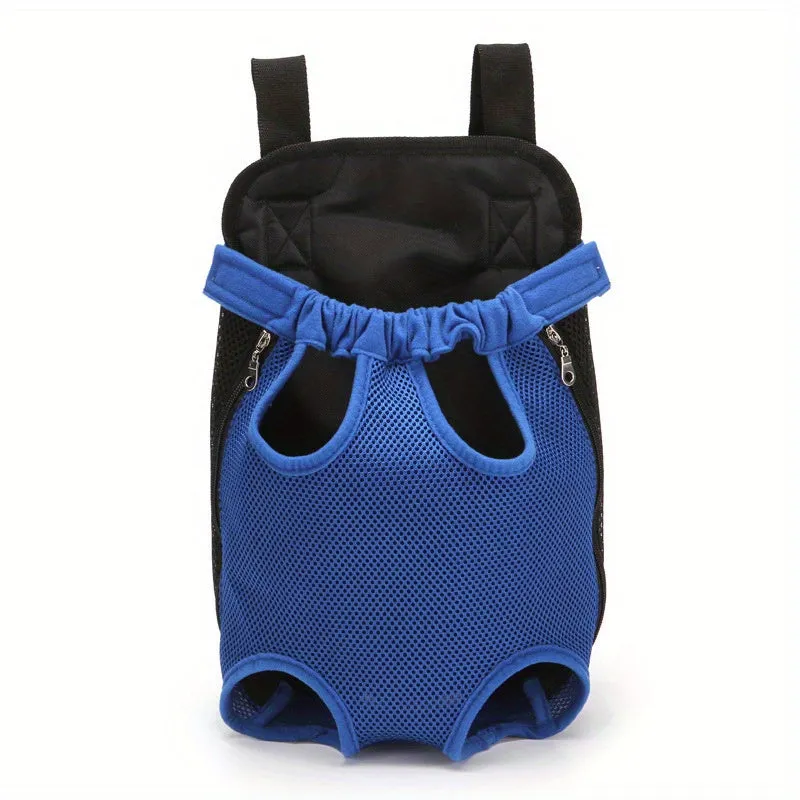 Portable Outdoor Pet Backpack for Dogs and Cats  Breathable and Convenient