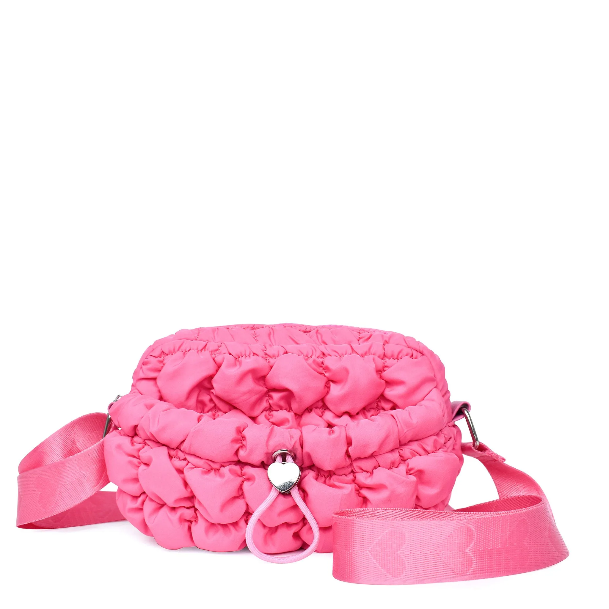 Quilted Scrunchies Mini Drawstring Crossbody Bag