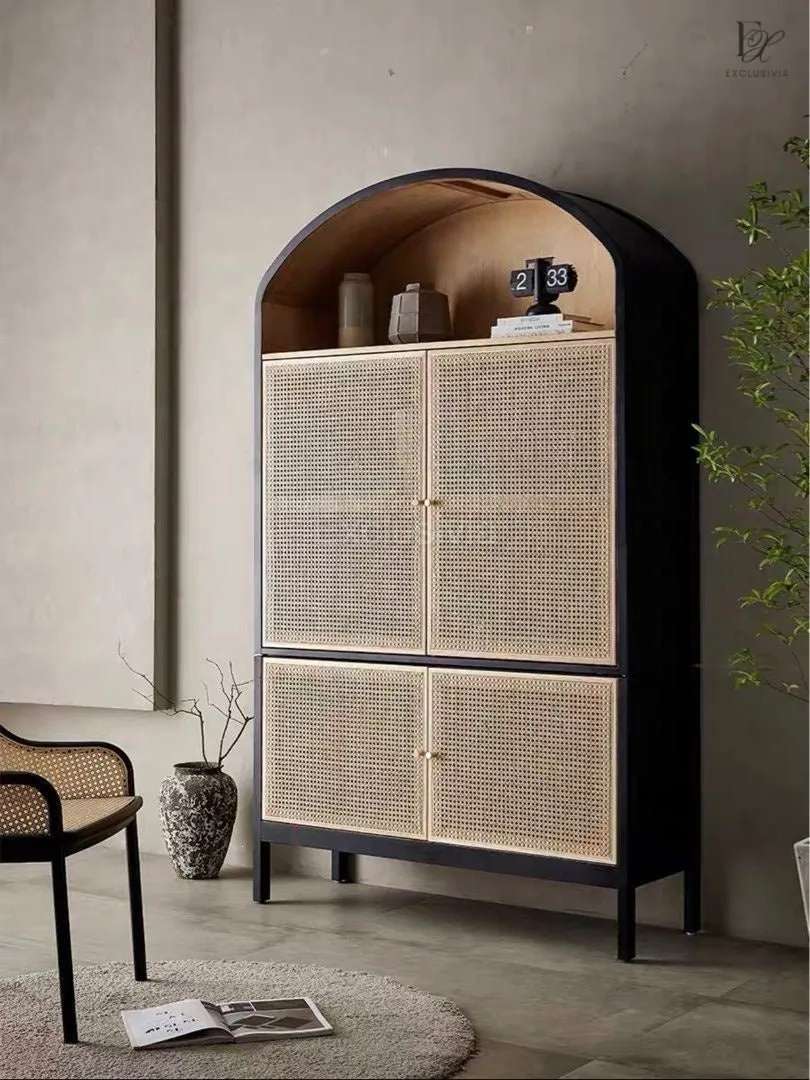 QUINN Japandi Tall Cabinet