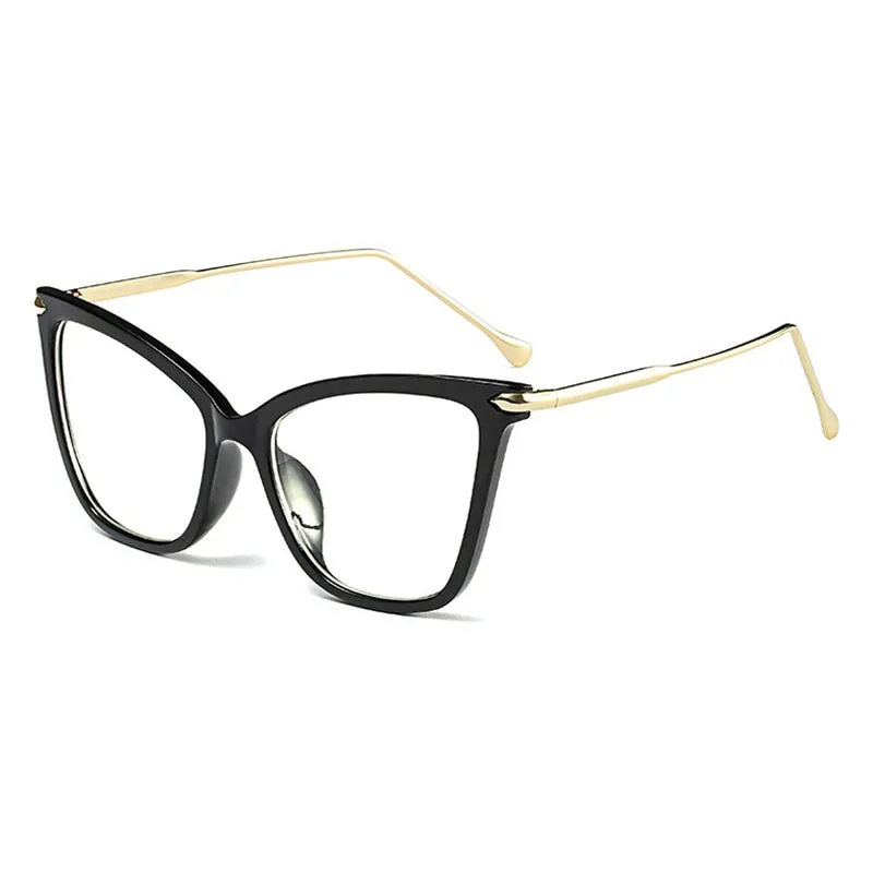 Reven Jate Women's Full Rim Cat Eye Polycarbonate Eyeglasses 97152